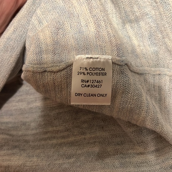 NWT Wildfox Light Blue Lais Ruffle Sweater Size Small Fits Oversized - Picture 9 of 9